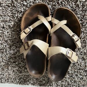 Birkenstock Gold  | W10 | CrissCrossed